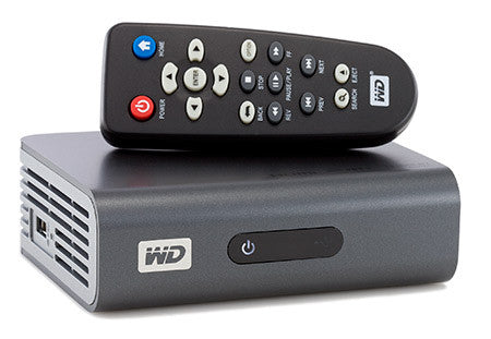 HD meediamangija WD-TV. komposiit. HDMI. s-video
